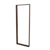 Scandinavian rosewood mirror, Sweden, 1960, 122 x 44 cm
