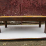 Vallauris coffee table by Raymonde Leduc gres modele aux herbiers vintage