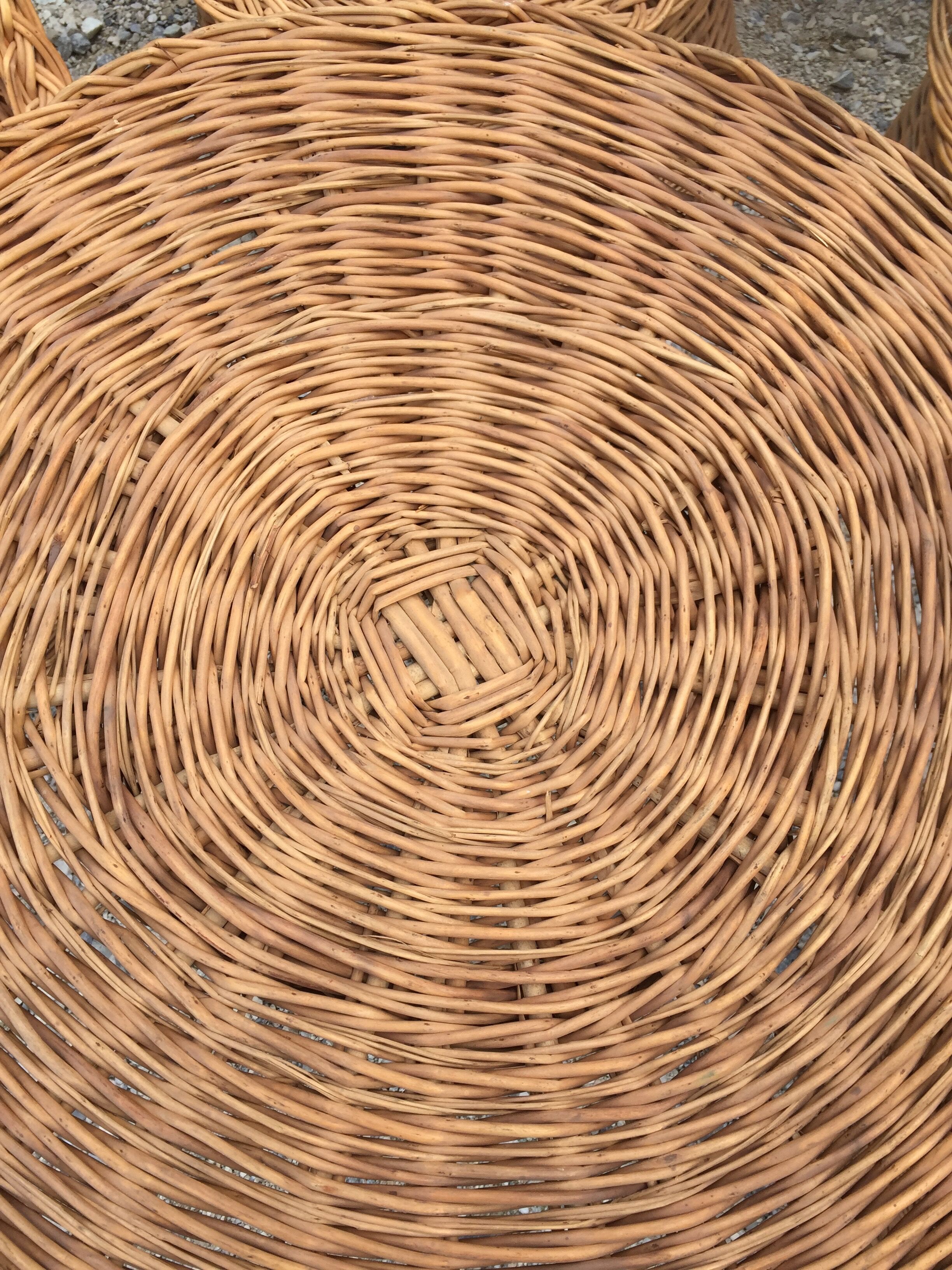Wicker lounge