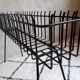 Metal indoor planter