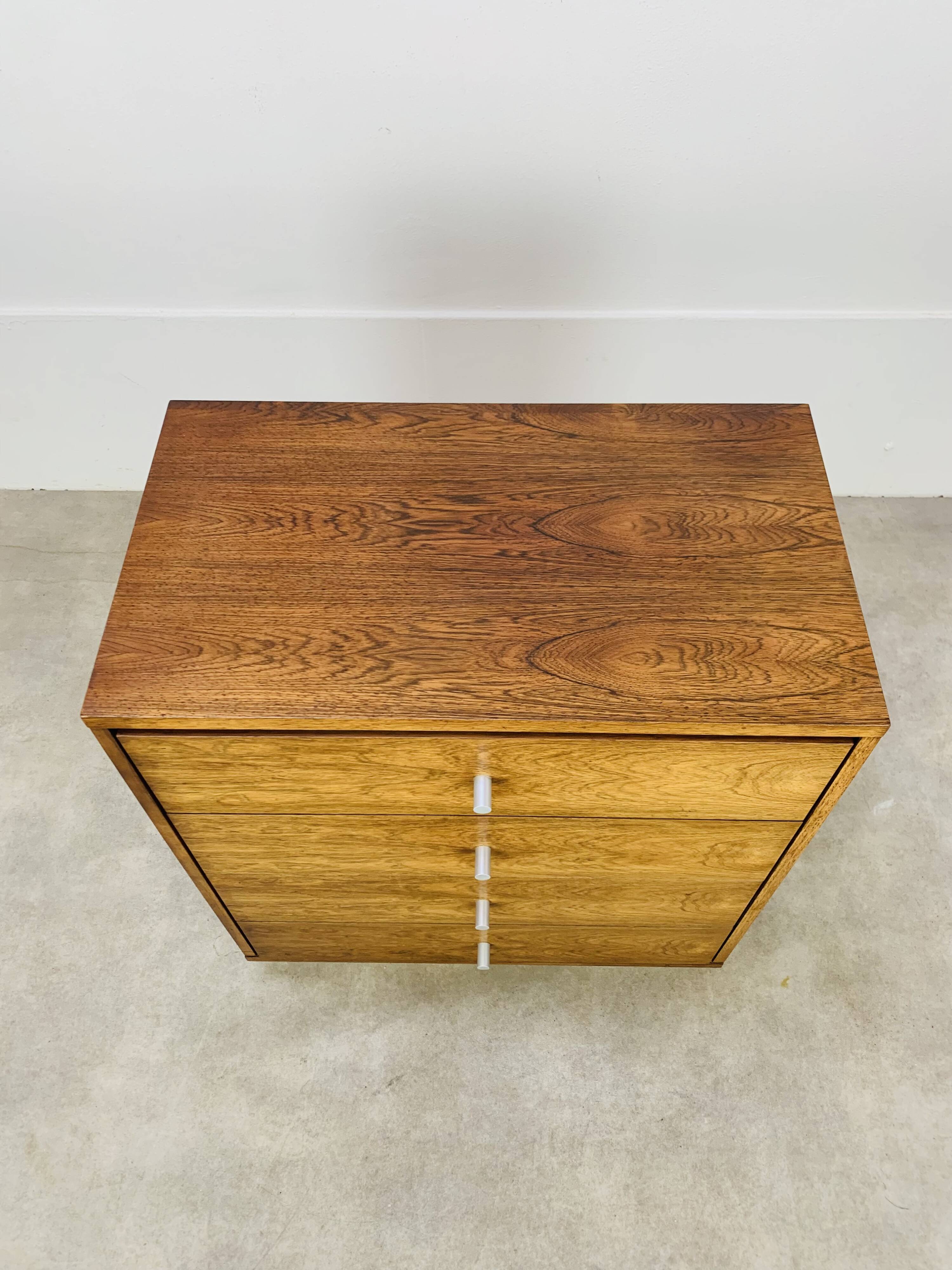 Rosewood chest of drawers from the 70s