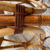 Rattan coffee table