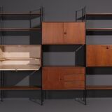 Vintage design wall shelf produced by Holz-pfel