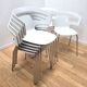 Suite de 8 chaises Segesta 500, Alias
