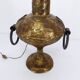 Brutalist lamp in gilded bronze Max BRE 1970