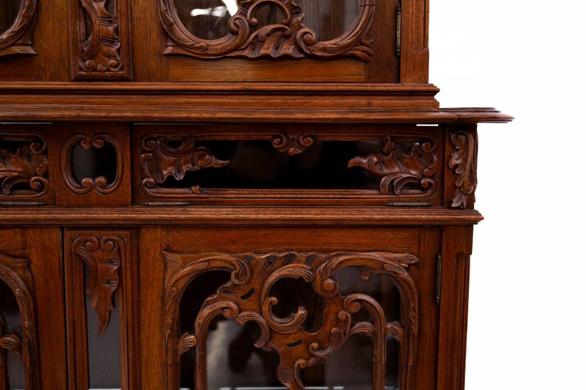 Copy of antique chest of drawers, western europe, circa 1880.