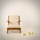 Bernard Durussel, pair of armchairs, France, 1948