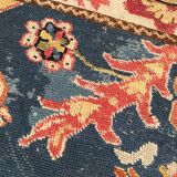 Tapis ancien portugais point arraiola 168x258 cm