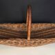 Rectangular wicker basket