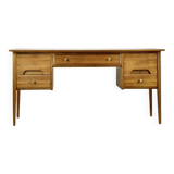 Midcentury A. Younger Walnut Desk / Dresser. Unique Vintage Modern / Danish