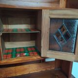 Old buffet in wood 2 body