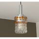 Raak steel tube and glass hanging 1970