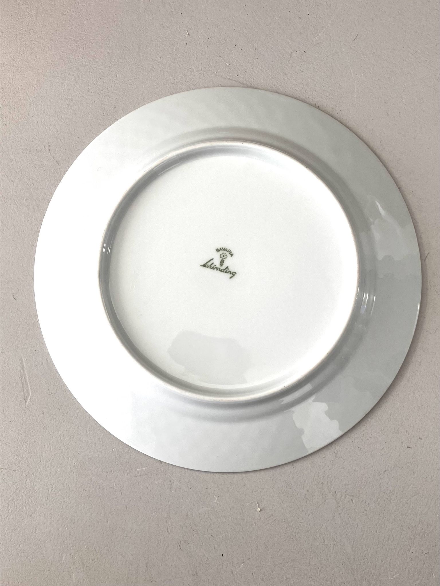 11 dessert plates in porcelain Space Age Schirnding Bavaria
