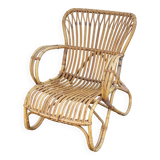 Vintage Belle 8 Rattan ArmChair