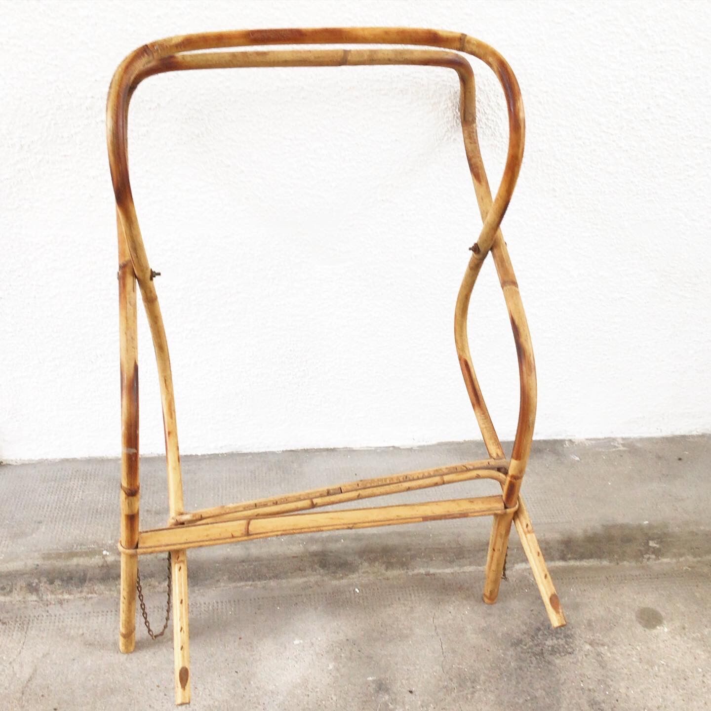 Rattan cradle 1960
