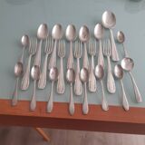 Set of silver-plated cutlery