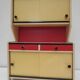 Old toy, vintage kitchen buffet