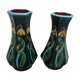 Pair of Vases of Orchies with decorations of Lys