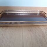MB Italy openwork metal rim tray