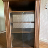 Glazed TV stand