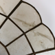 Mother-of-pearl hanging lamp