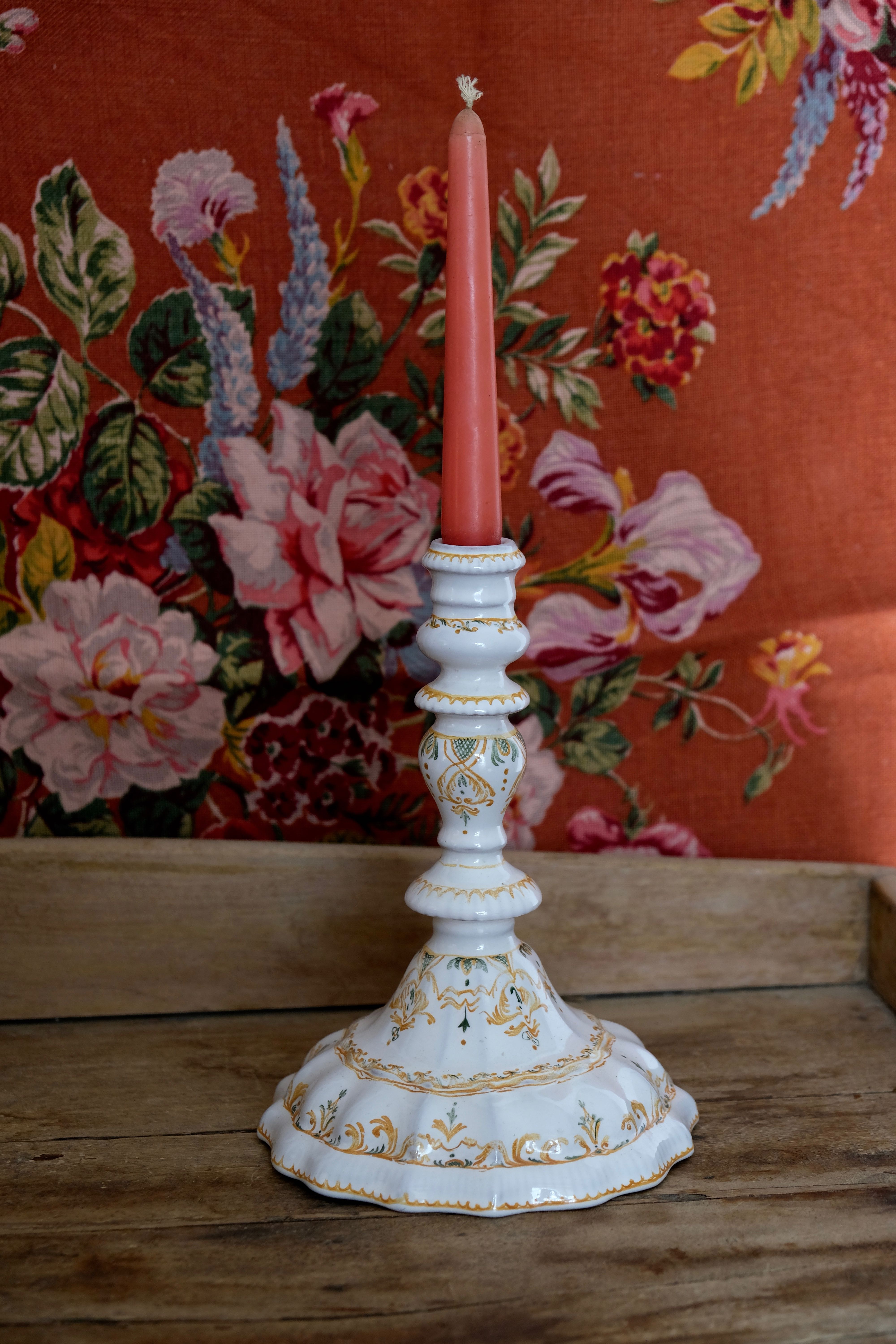 Moustier candlestick