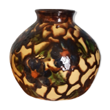 Signed ceramic vase