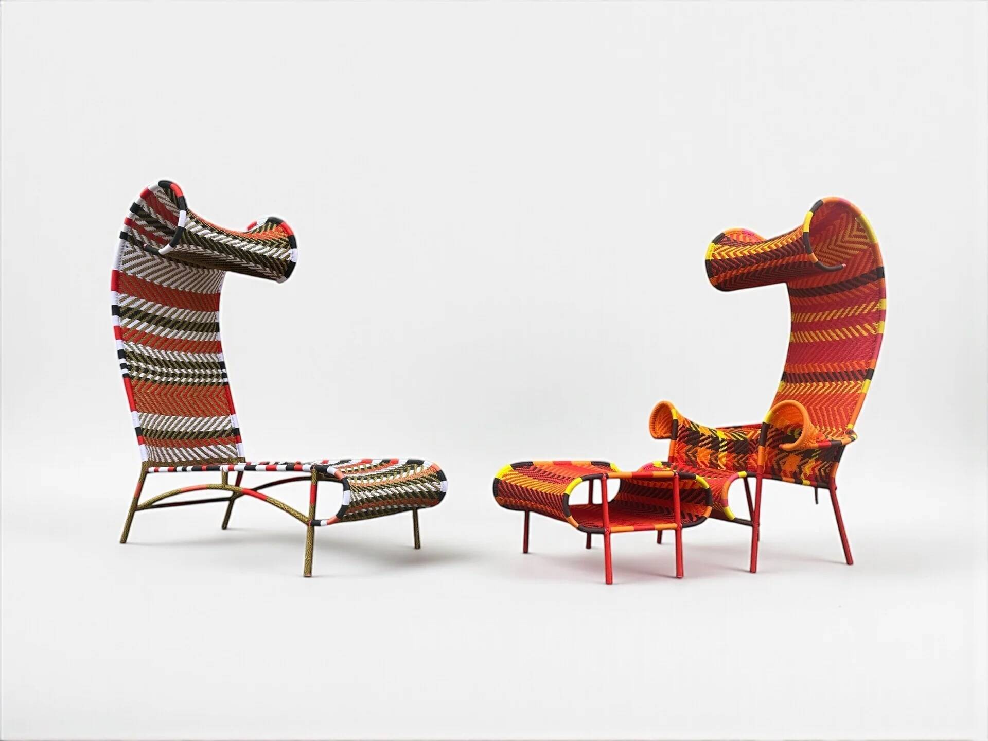 Fauteuil lounge Moroso Shadowy