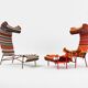 Fauteuil lounge Moroso Shadowy