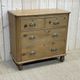 English chest of drawers in nineteenth century fir