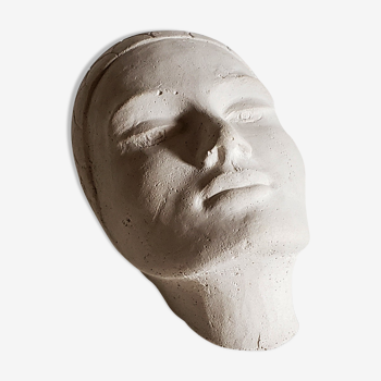 Plaster art-deco woman's head