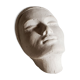 Plaster art-deco woman's head