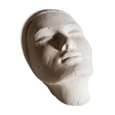 Plaster art-deco woman's head