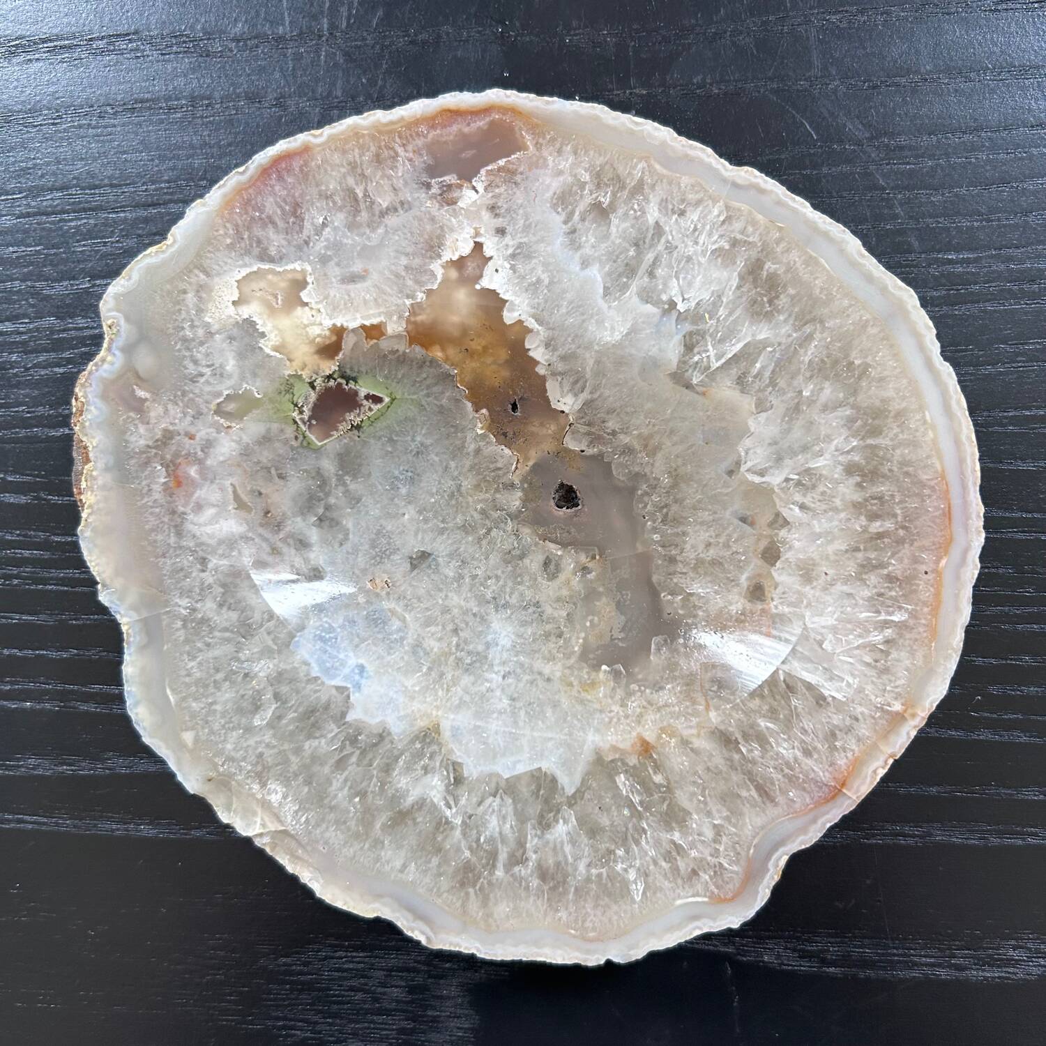 Agate pocket emptier
