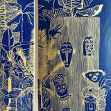 Ride the jungle (skateboard custom)