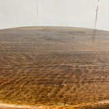 Brutalist coffee table with tapered legs, dutch 1960s