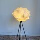 Rare cocoon tripod floor lamp