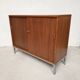 Meuble moderniste 2 portes coulissantes, 1960