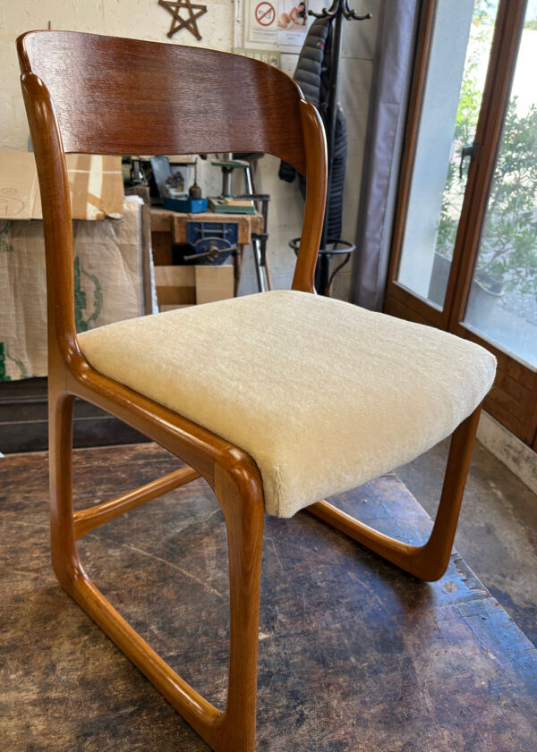 4 Chaises Baumann Traîneau