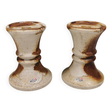 Bougeoirs en céramique par Axel Larsen, Axella.