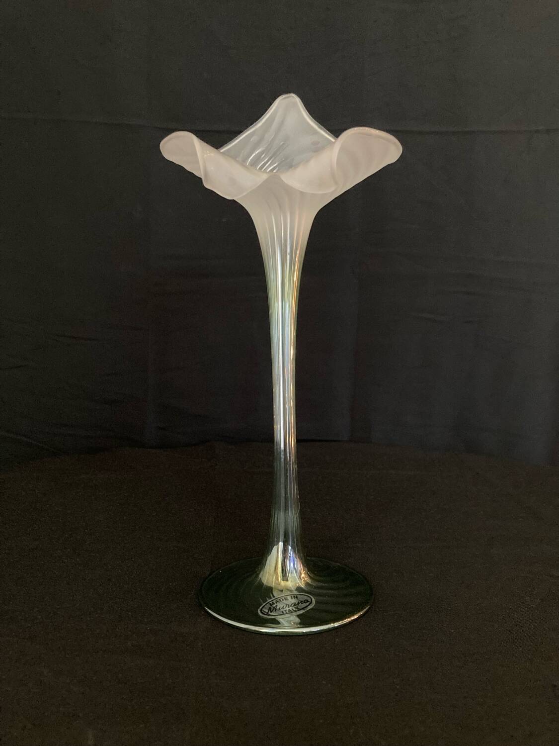 Taly Murano glass arum vase
