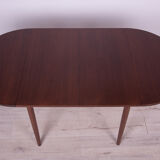 Danish extendable teak dining table, 1960s