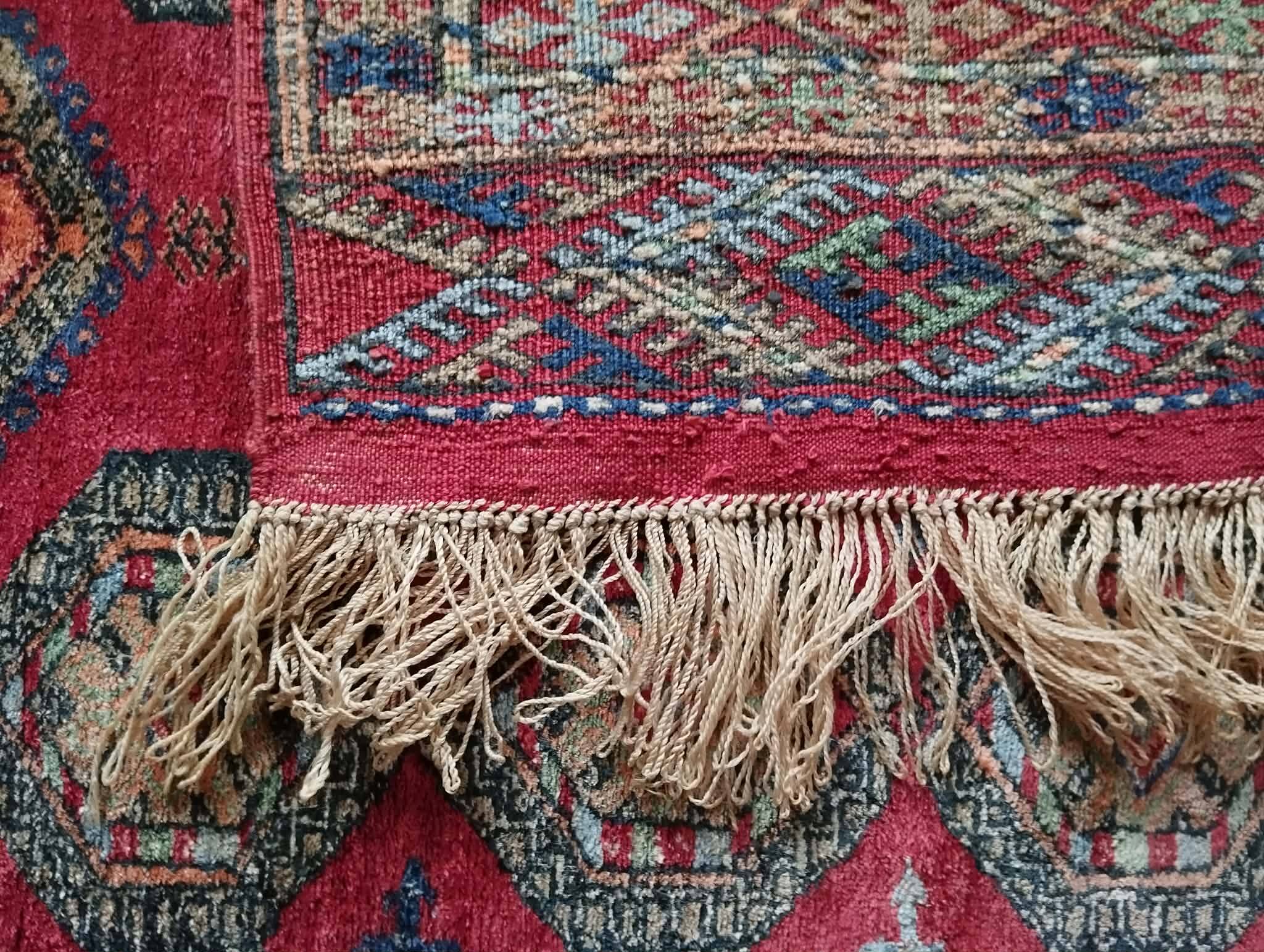 Handmade Turkmen Bukhara carpet 173x113cm