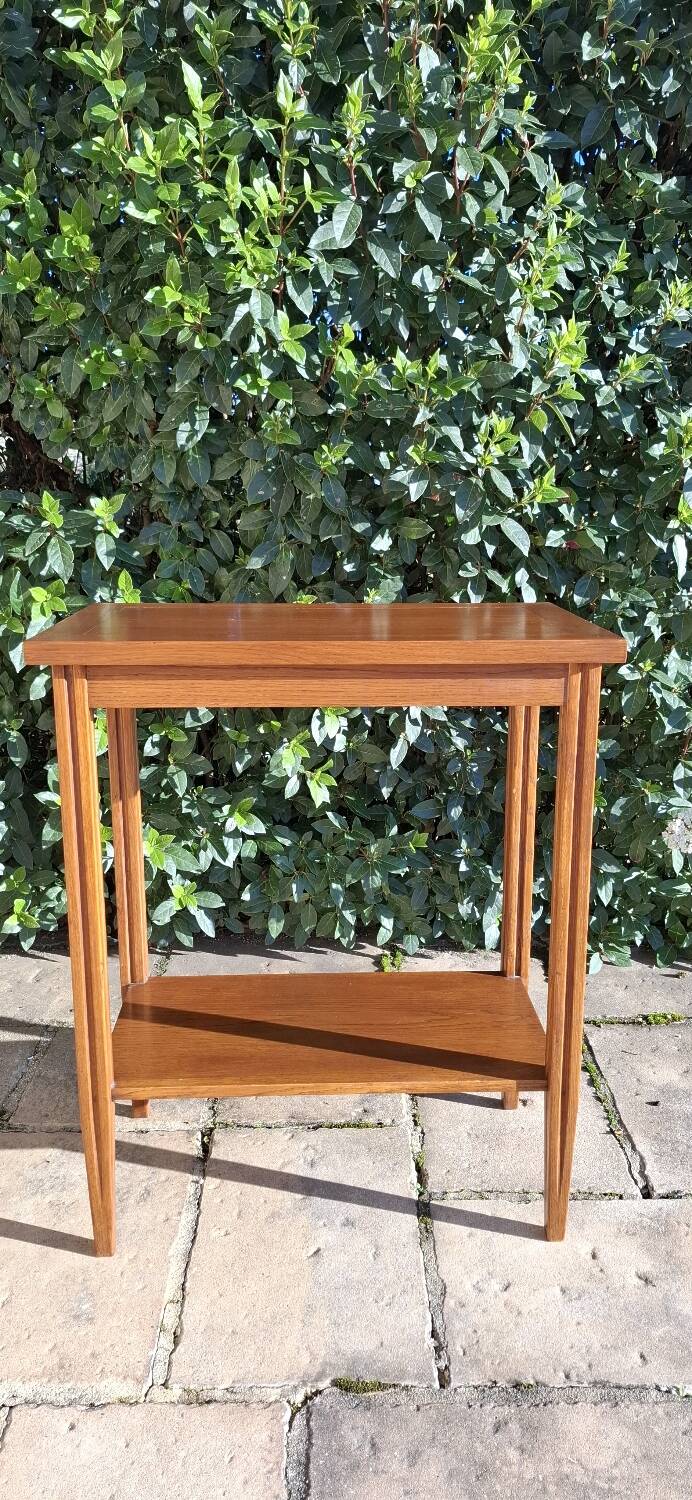 Oak side table