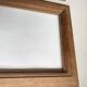 Duo cadres en pin, vitres recentes