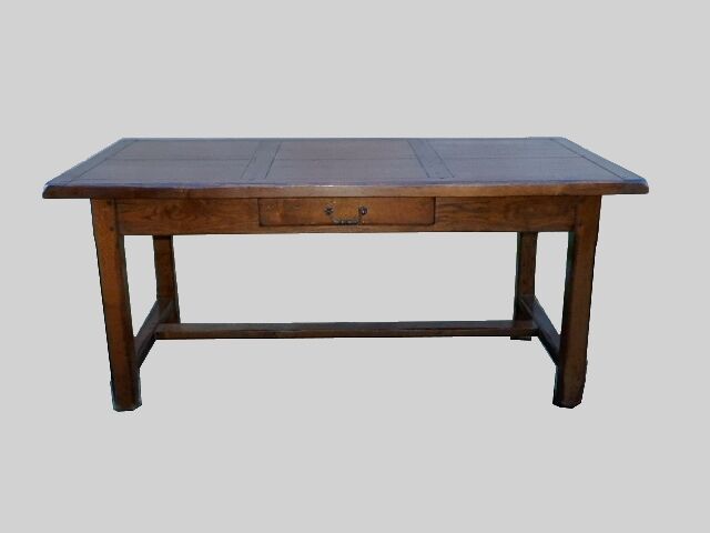 Massive old chene farm table