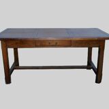 Massive old chene farm table