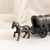 Metal pencil sharpener vintage horse and carriage collection