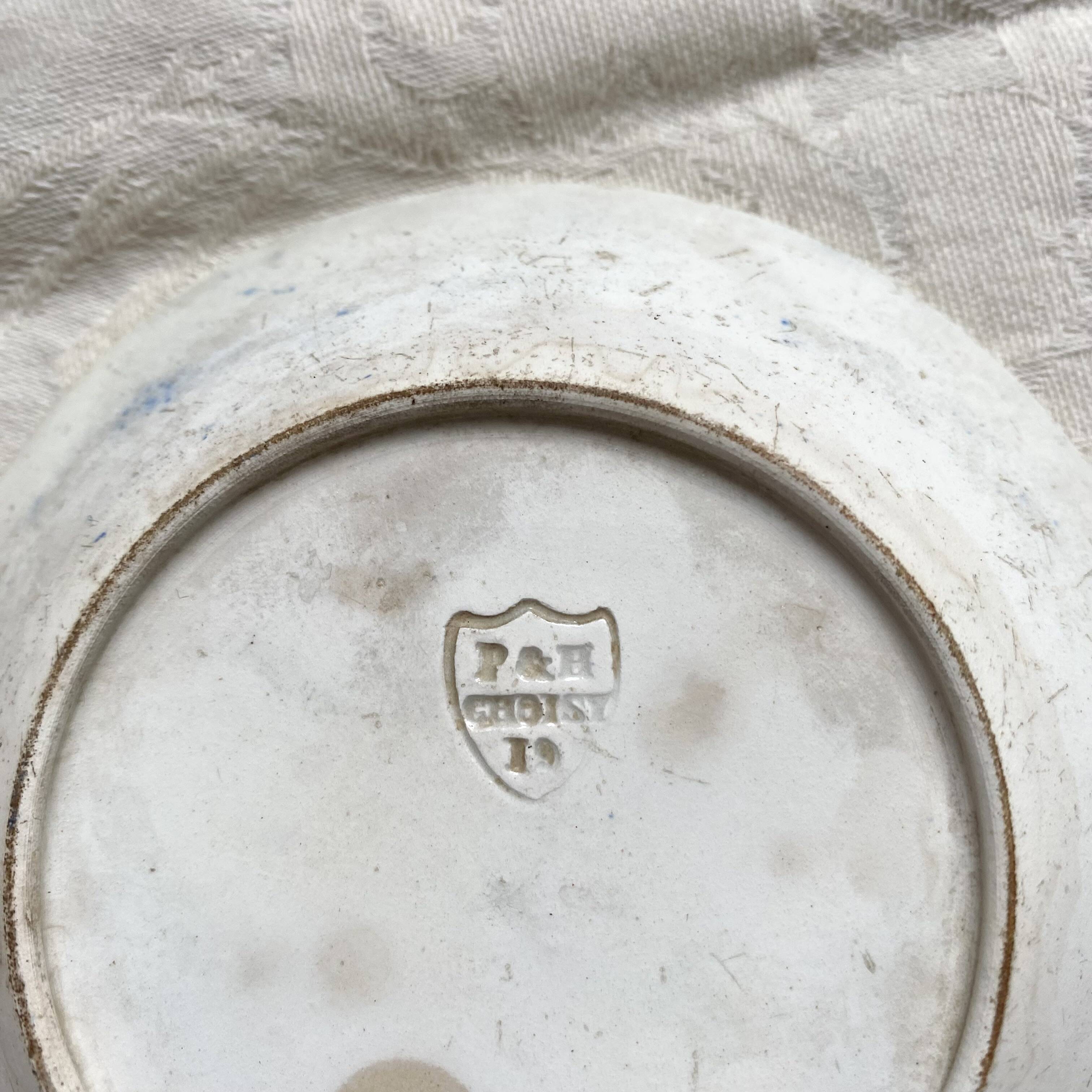 Old ironstone bowls from Choisy-le-Roi.