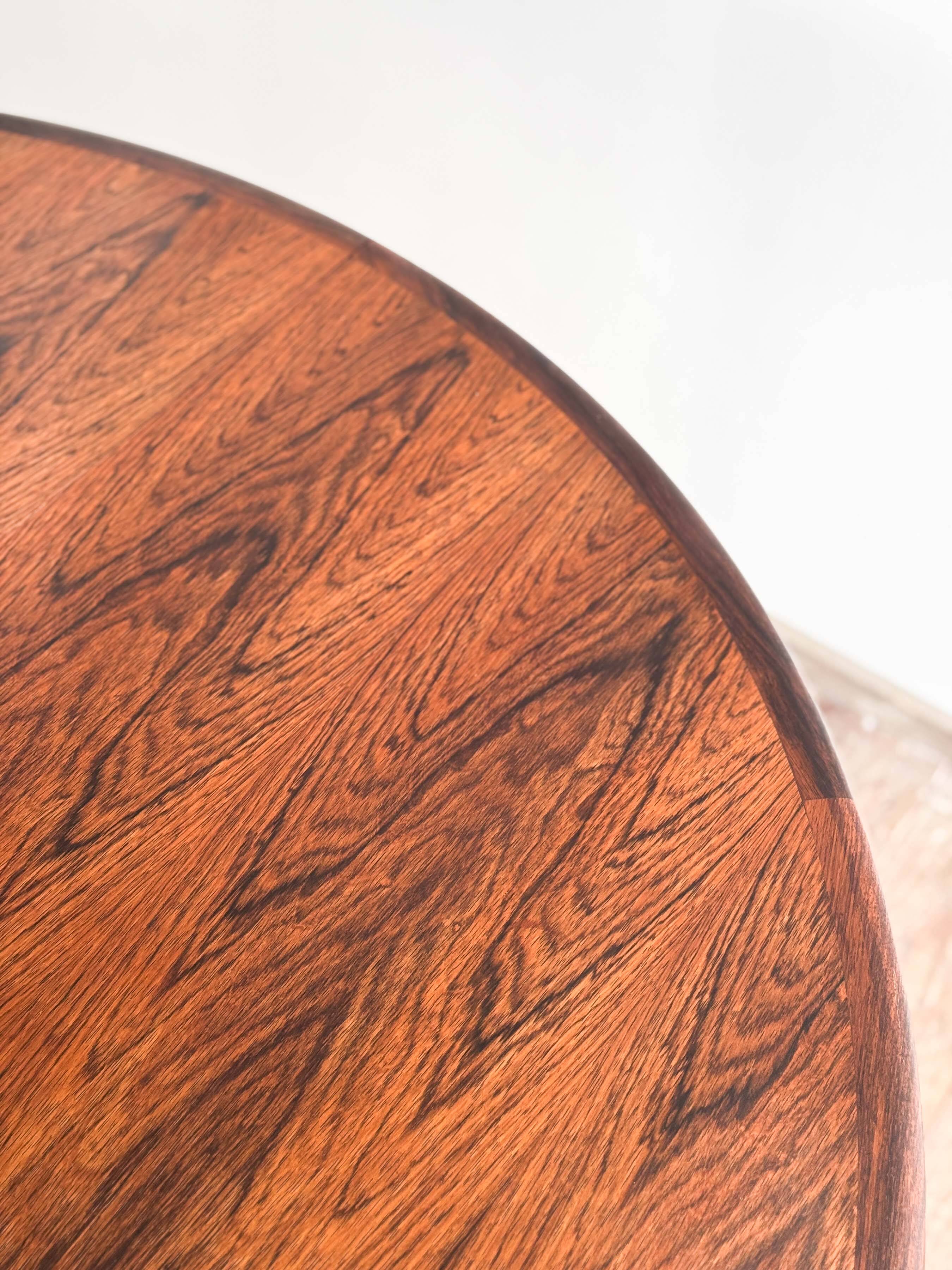 Table à manger danoise Mid-Century Modern en palissandre, Niels O. Møller